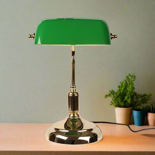 Lampada da tavolo in vetro europeo Aurelia per un soggiorno elegante | Lersk