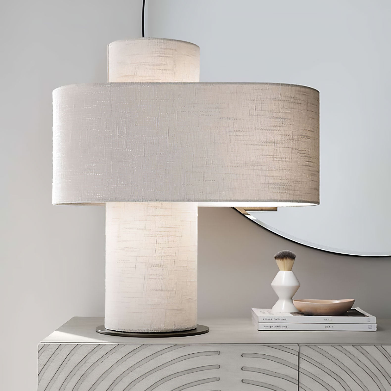 Stolní lampa Aurelia Glow s jemným teplým ambientním světlem | Lersk