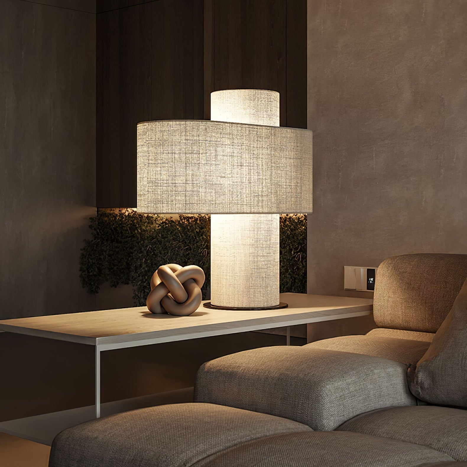 Stolní lampa Aurelia Glow s jemným teplým ambientním světlem | Lersk