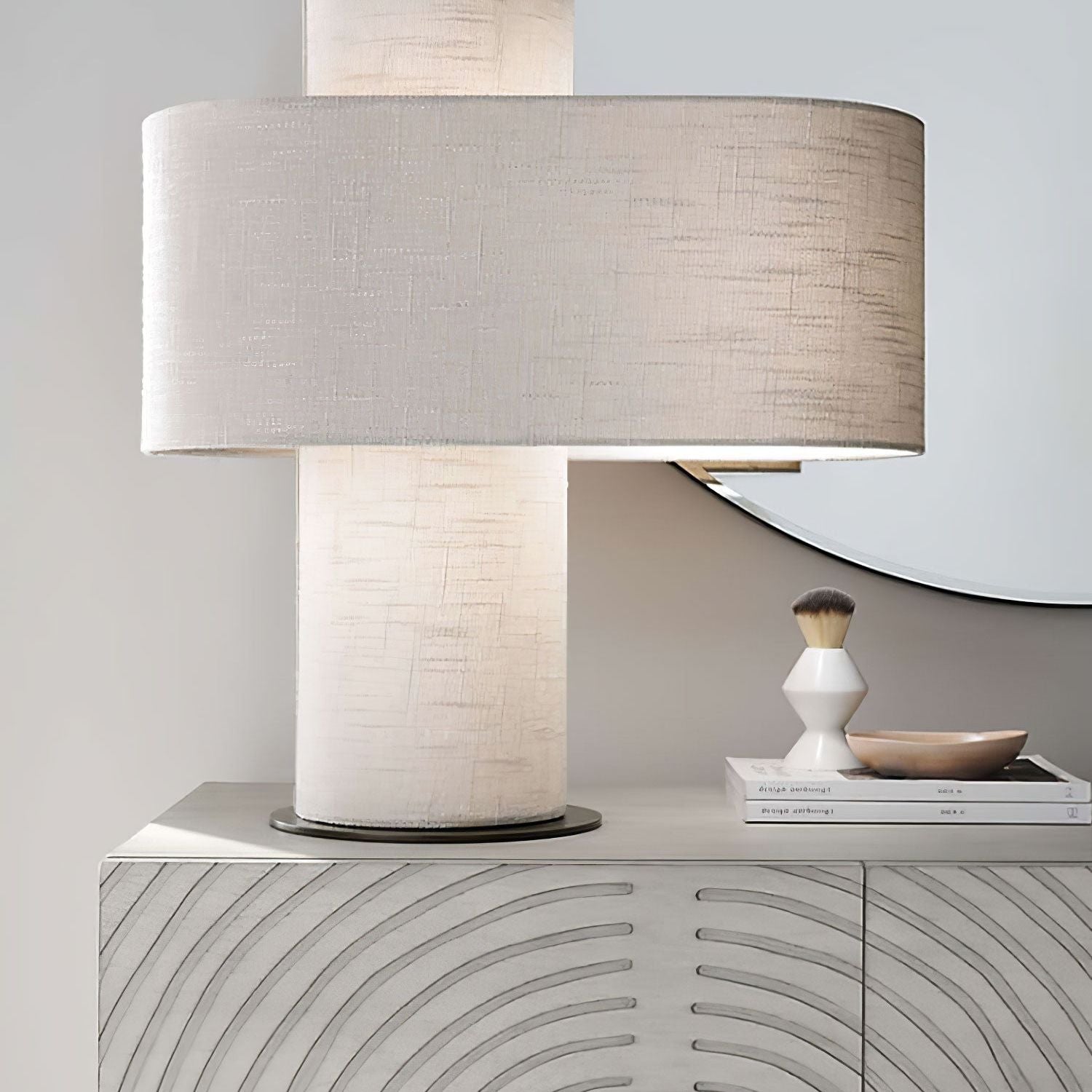 Stolní lampa Aurelia Glow s jemným teplým ambientním světlem | Lersk
