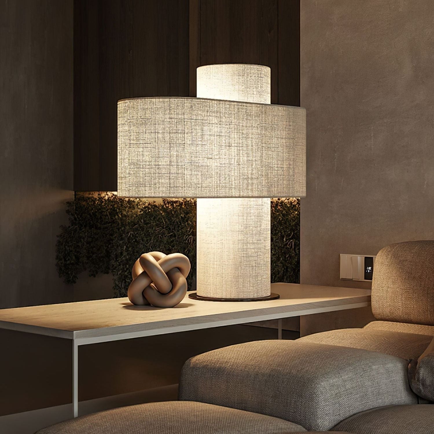 Stolní lampa Aurelia Glow s jemným teplým ambientním světlem | Lersk