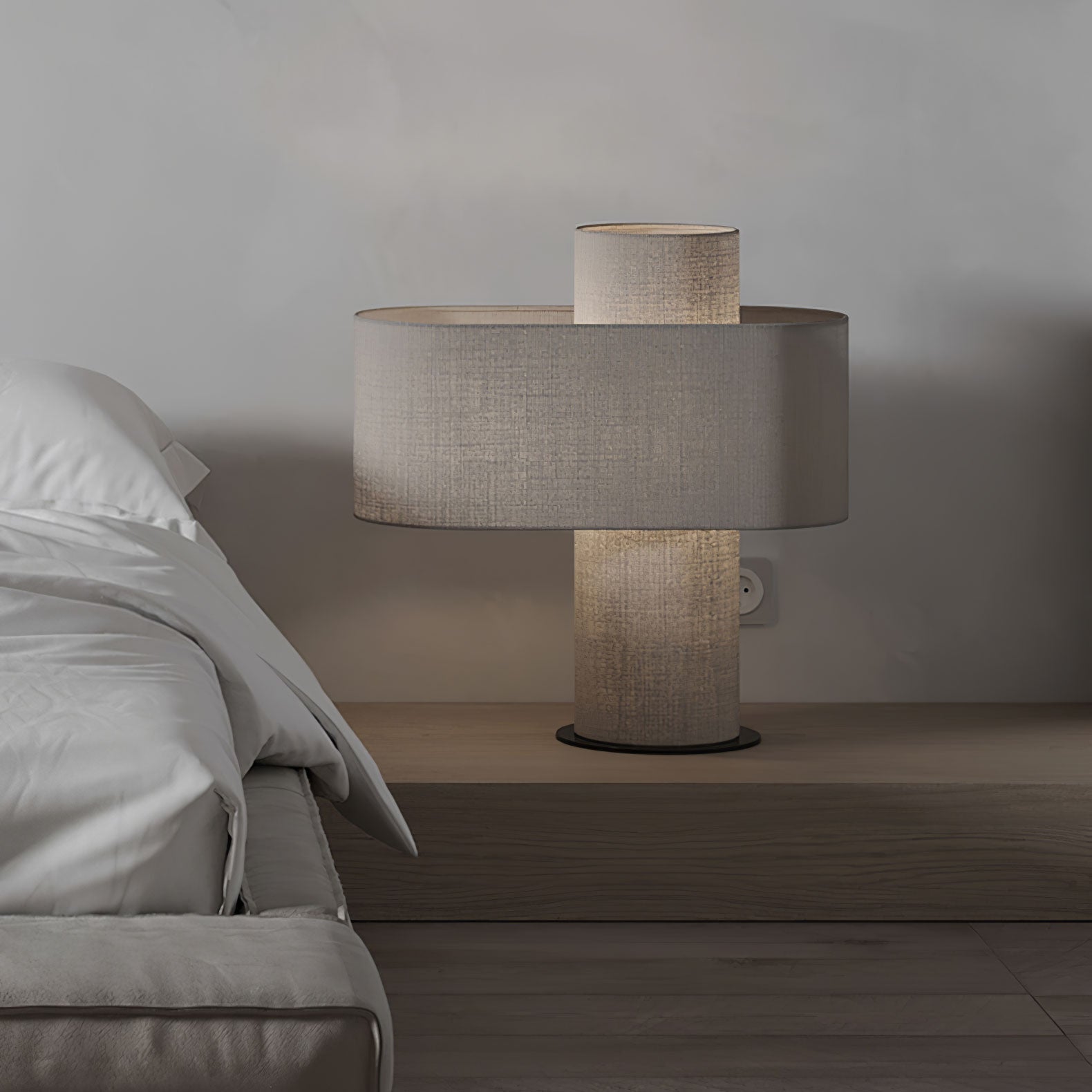 Stolní lampa Aurelia Glow s jemným teplým ambientním světlem | Lersk