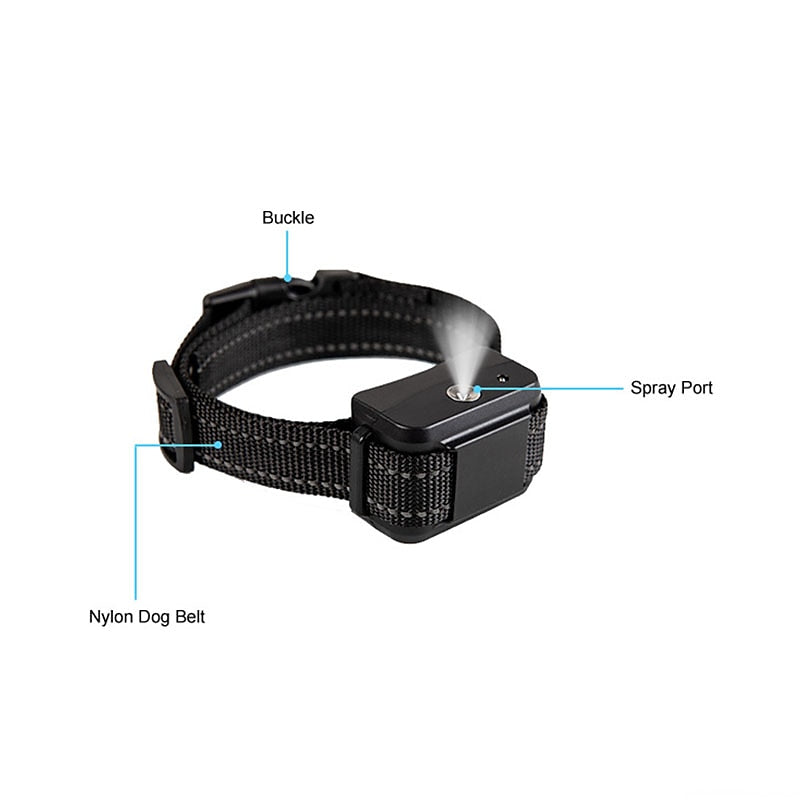 BarkEase Citronella Spray Collar With Refill Included | Lersk