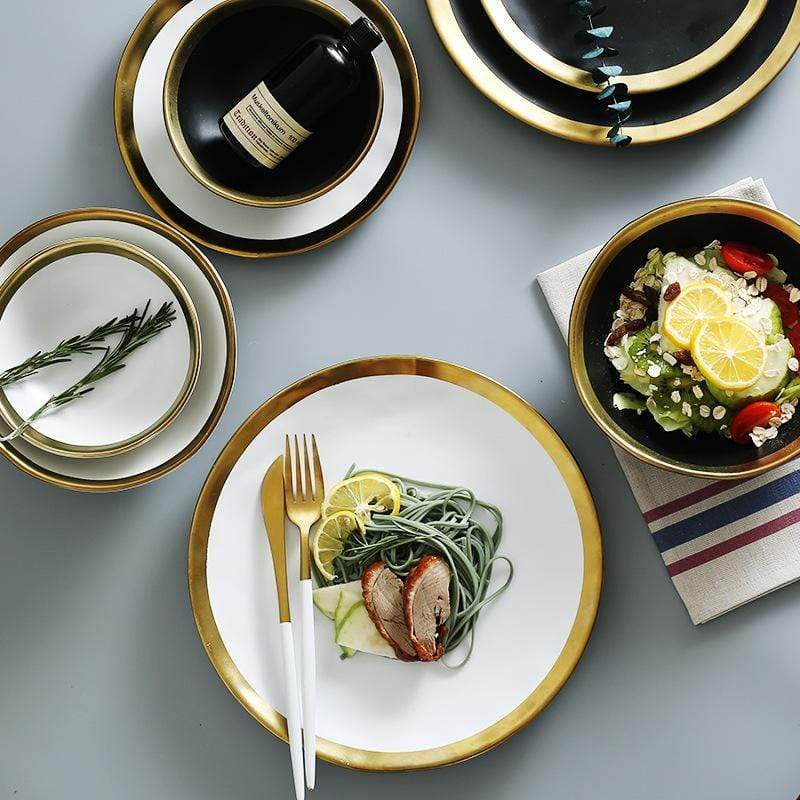 Astra Pearl Plate Duo Glistening Dinnerware Elevates Meals | Lersk