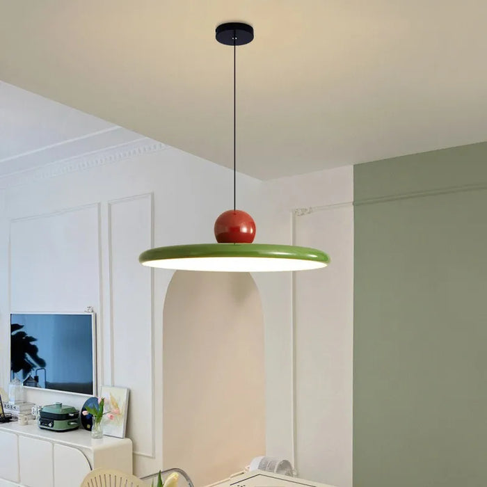 Lunara glaspendel i creme, skandinavisk LED-armatur | Lersk